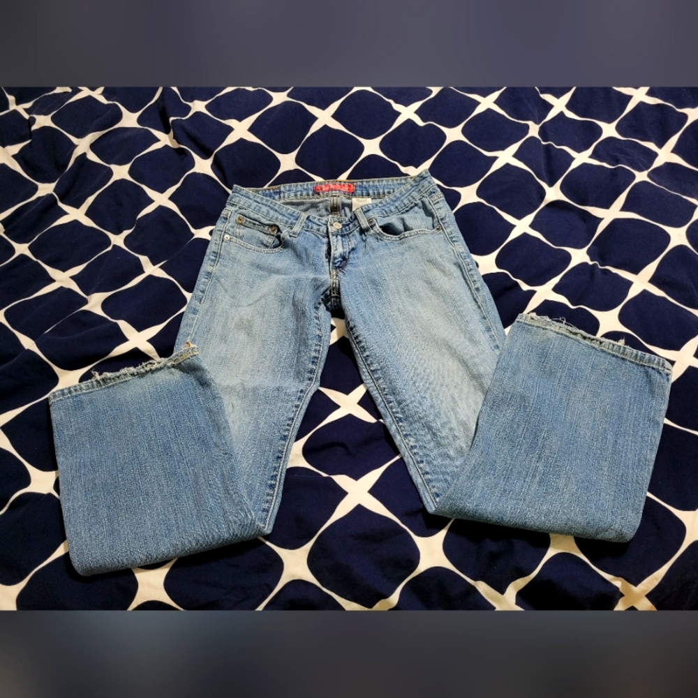 Levi's Too Super Low 524 Bootcut 7S Lightwash